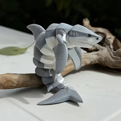 Ocean Animal Great Shark Statue, Home Festive Holiday Decoration, Aquatic Aquarium Decor, Halloween Christmas Gift, Fish Tank Ornament, Aquarium Ornaments