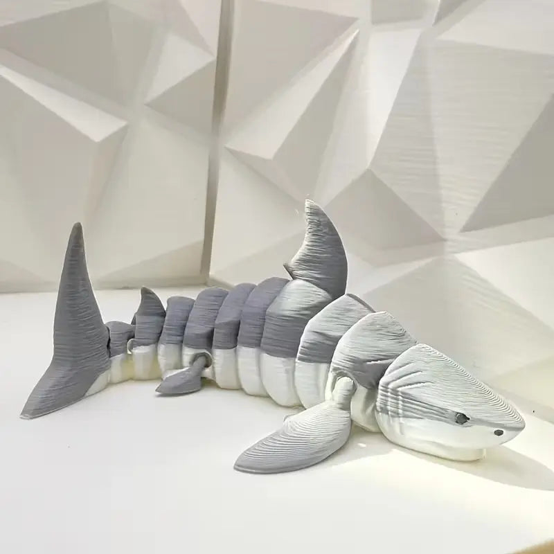 Ocean Animal Great Shark Statue, Home Festive Holiday Decoration, Aquatic Aquarium Decor, Halloween Christmas Gift, Fish Tank Ornament, Aquarium Ornaments