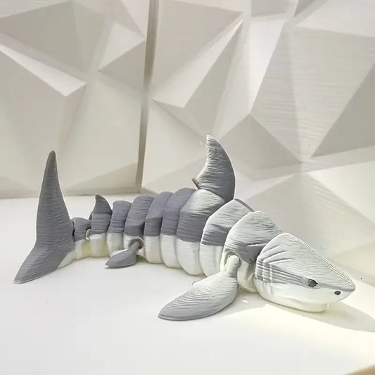 Ocean Animal Great Shark Statue, Home Festive Holiday Decoration, Aquatic Aquarium Decor, Halloween Christmas Gift, Fish Tank Ornament, Aquarium Ornaments