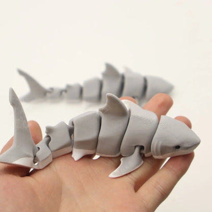 Ocean Animal Great Shark Statue, Home Festive Holiday Decoration, Aquatic Aquarium Decor, Halloween Christmas Gift, Fish Tank Ornament, Aquarium Ornaments