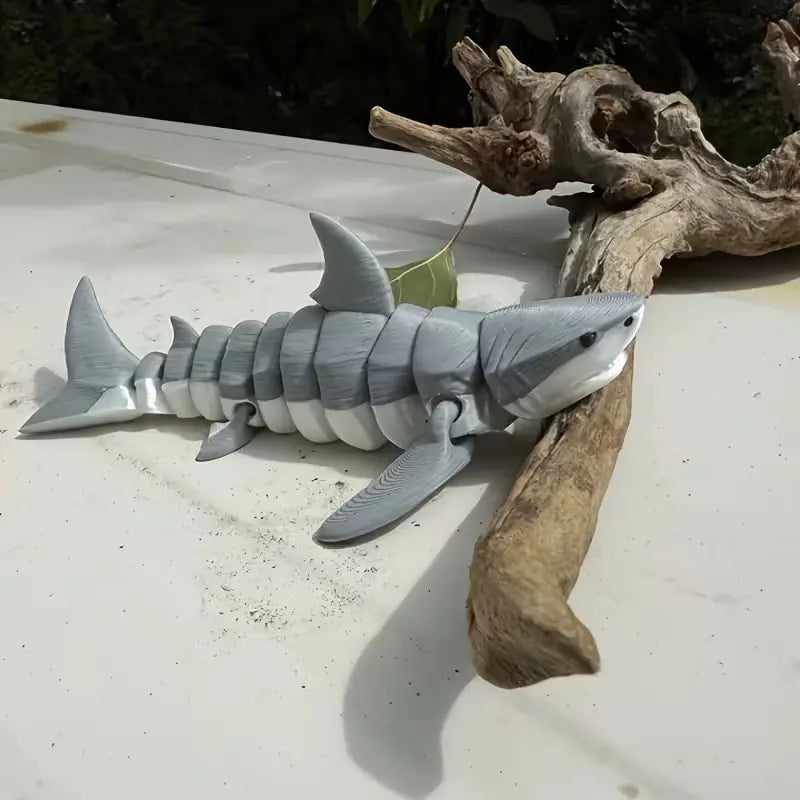 Ocean Animal Great Shark Statue, Home Festive Holiday Decoration, Aquatic Aquarium Decor, Halloween Christmas Gift, Fish Tank Ornament, Aquarium Ornaments