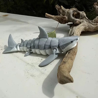Ocean Animal Great Shark Statue, Home Festive Holiday Decoration, Aquatic Aquarium Decor, Halloween Christmas Gift, Fish Tank Ornament, Aquarium Ornaments