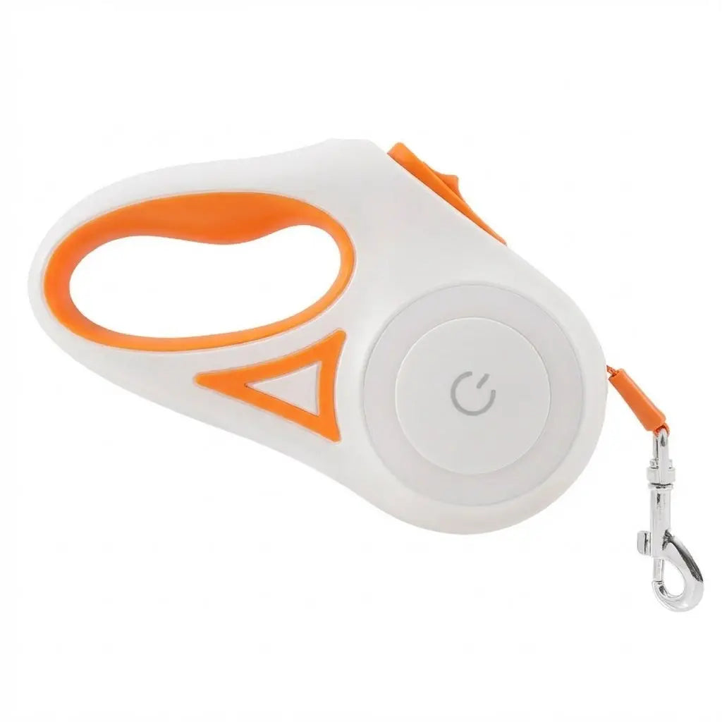 Pawzseek LED Retractable Dog Leash for Night Walking,Walking Your Dog at Night Feels Different with This,This Glowing Dog Leash Is a Game Changer